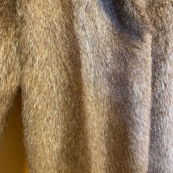 Genuine vintage mink fur coat 1960s real fur jacket rare - Picture 9 of 9